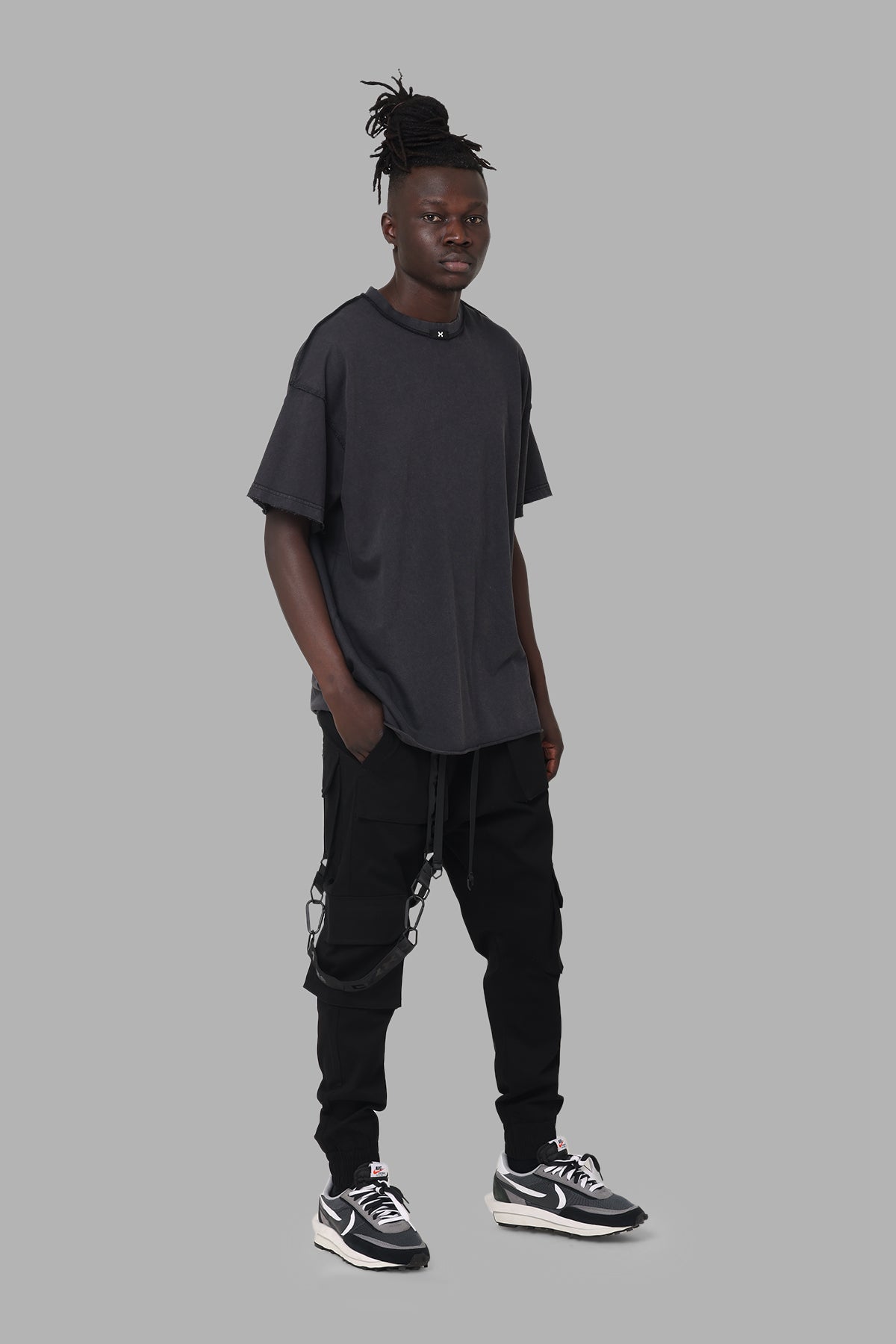 DXXMLife L-5 Txnal Oversized T-Shirt Black/Black | Culture Kings US