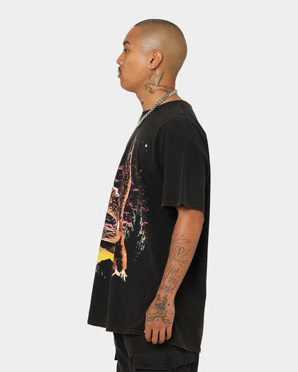 American Thrift Alaska Vintage T-Shirt Washed Black