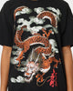 American Thrift Ryu Dragon Vintage T-Shirt Washed Black