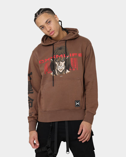 DXXMLIFE X Attack On Titan Eren DXXM Hxxdie Vintage Brown