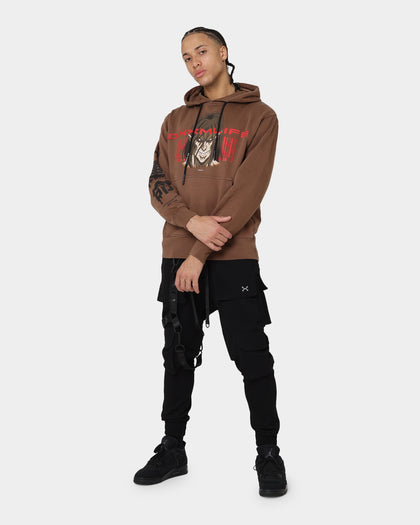 DXXMLIFE X Attack On Titan Eren DXXM Hxxdie Vintage Brown