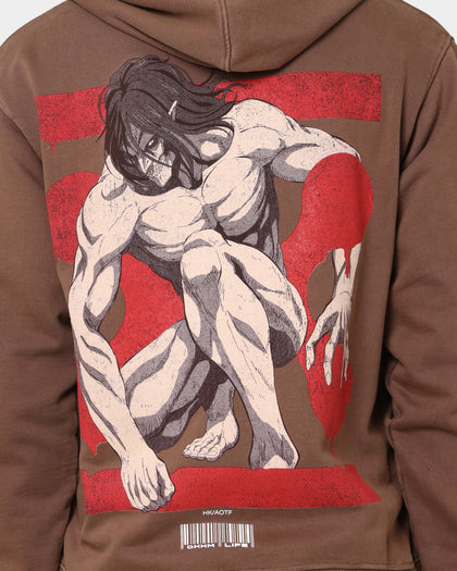 DXXMLIFE X Attack On Titan Eren DXXM Hxxdie Vintage Brown