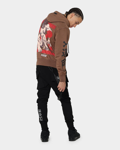 DXXMLIFE X Attack On Titan Eren DXXM Hxxdie Vintage Brown