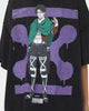 DXXMLIFE X Attack On Titan Levi DXXM Vintage T-Shirt Aged Black