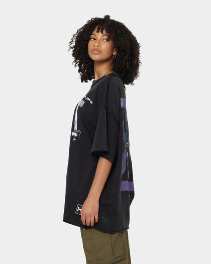 DXXMLIFE X Attack On Titan Levi DXXM Vintage T-Shirt Aged Black