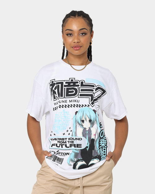 Goat Crew X Hatsune Miku Future Sound T-Shirt White