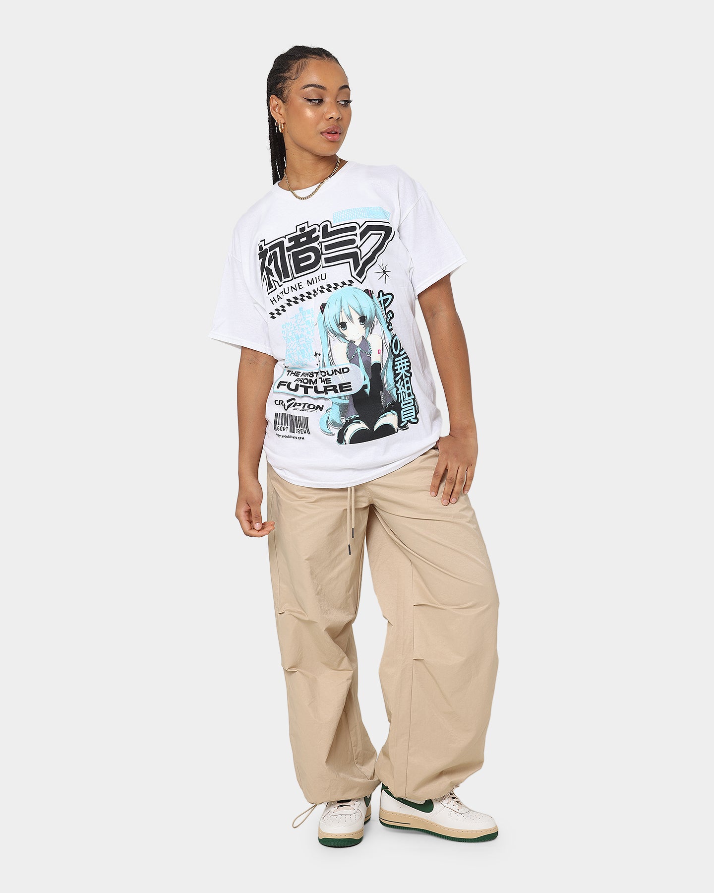 Goat Crew X Hatsune Miku Future Sound T-Shirt White | Culture Kings US