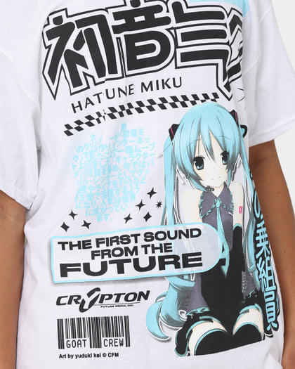 Goat Crew X Hatsune Miku Future Sound T-Shirt White