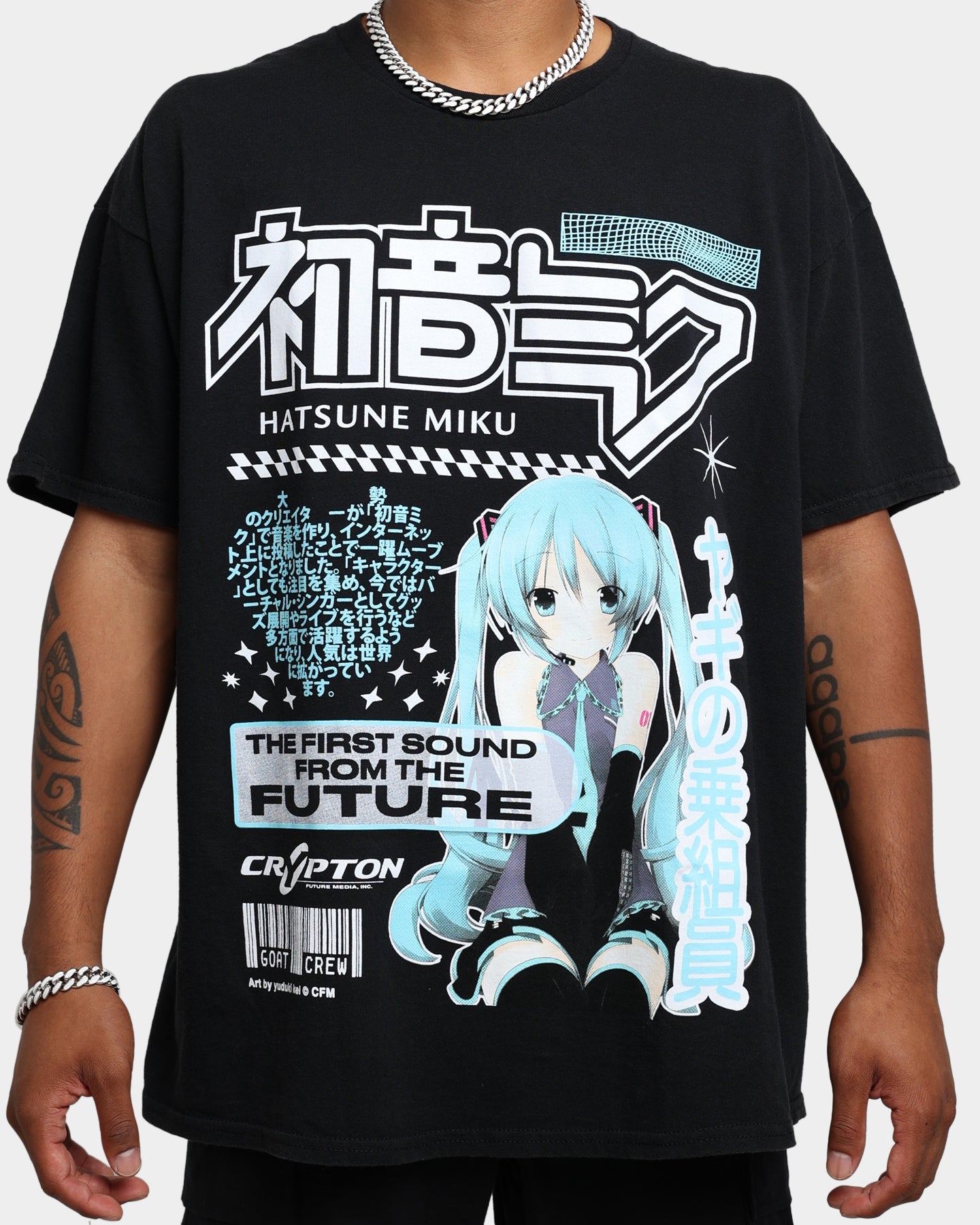 Goat Crew X Hatsune Miku Future Sound Vintage T-Shirt Washed