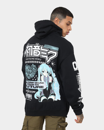 Goat Crew X Hatsune Miku Future Sound Hoodie Black