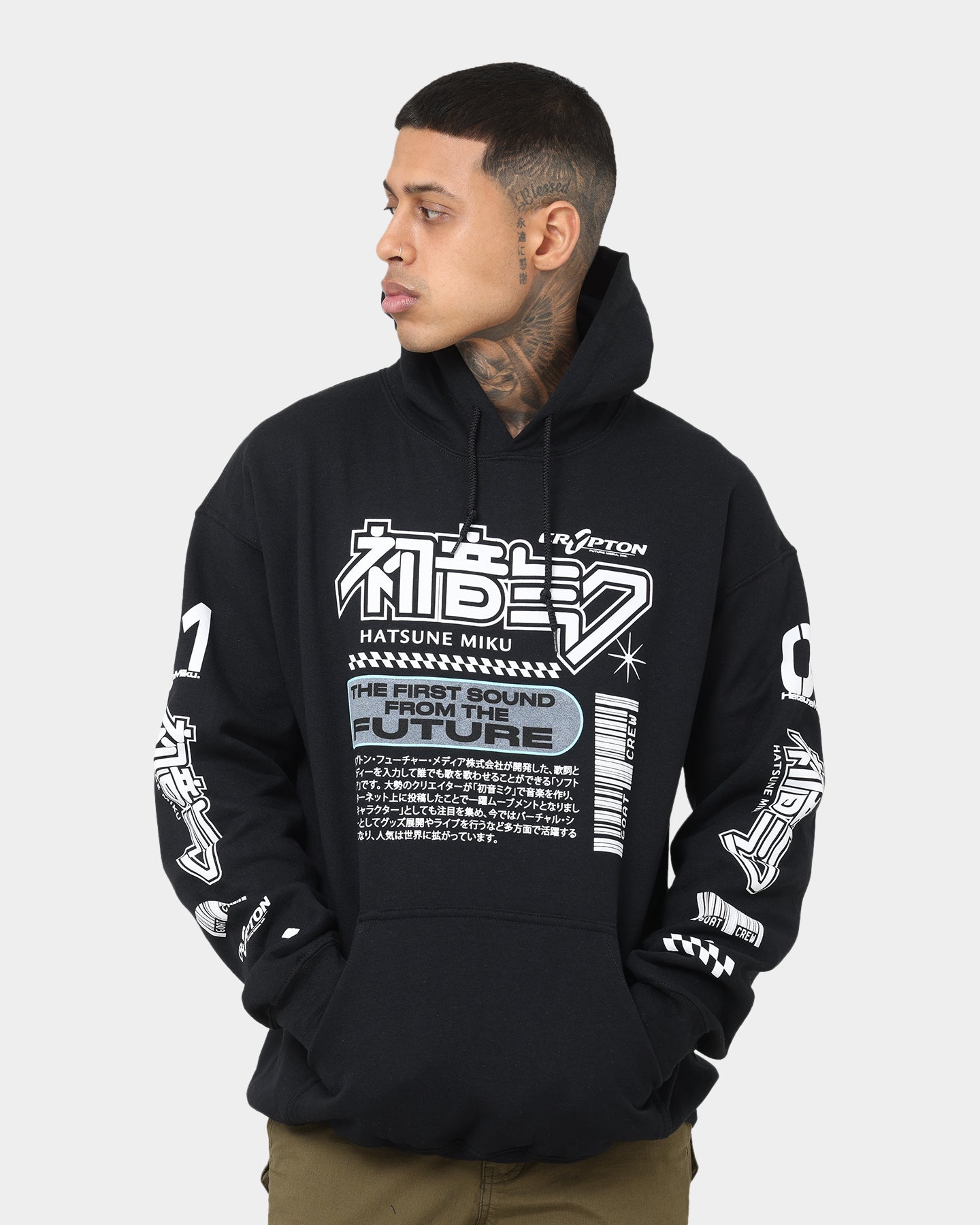 Goat Crew X Hatsune Miku Future Sound Hoodie Black | Culture Kings US
