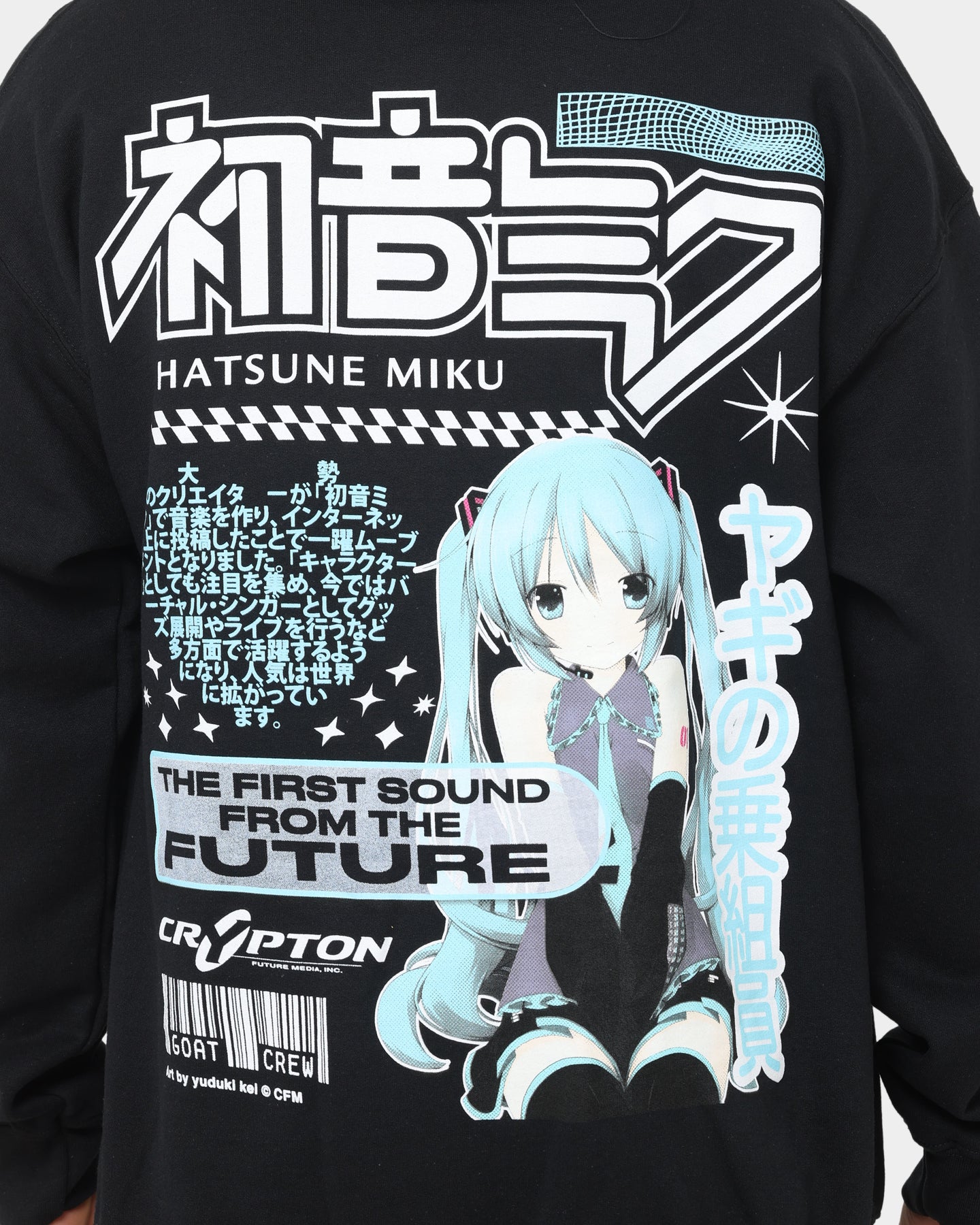 Goat Crew X Hatsune Miku Future Sound Hoodie Black | Culture Kings US