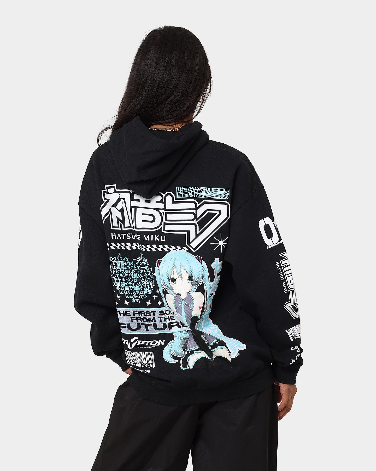 Goat Crew X Hatsune Miku Future Sound Hoodie Black | Culture Kings US