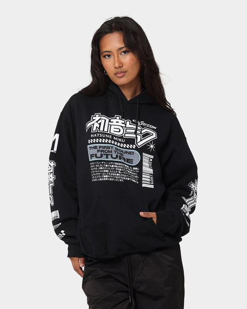 Goat Crew X Hatsune Miku Future Sound Hoodie Black