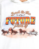 American Thrift X Back To The Future Back To The Future 3 Hoodie White