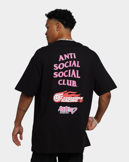 Anti Social Social Club Good Smile Racing T-Shirt Black
