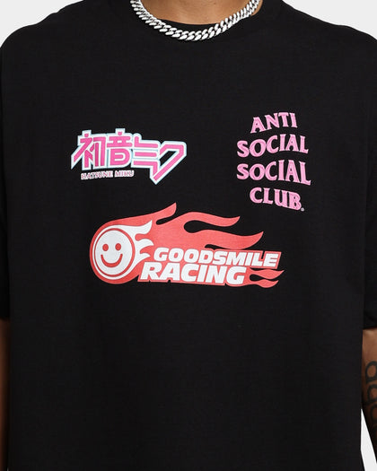 Anti Social Social Club Good Smile Racing T-Shirt Black