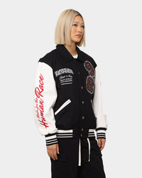 Loiter Human Varsity Jacket Black