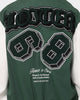 Loiter Human Varsity Jacket Green