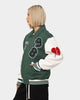 Loiter Human Varsity Jacket Green
