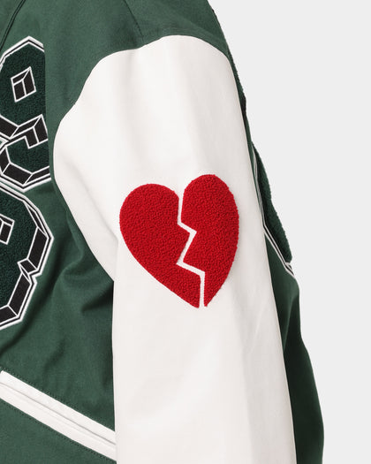 Loiter Human Varsity Jacket Green