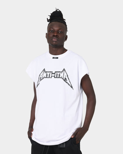 The Anti Order Heavy Metal Bat T-Shirt White/Black