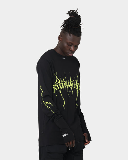 The Anti Order Youthquake Legion Long Sleeve T-Shirt Black/Green