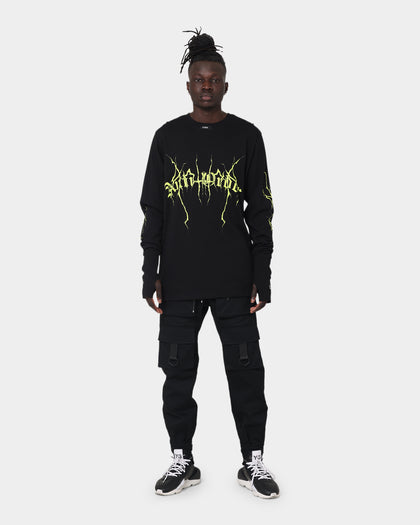 The Anti Order Youthquake Legion Long Sleeve T-Shirt Black/Green