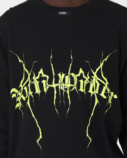 The Anti Order Youthquake Legion Long Sleeve T-Shirt Black/Green