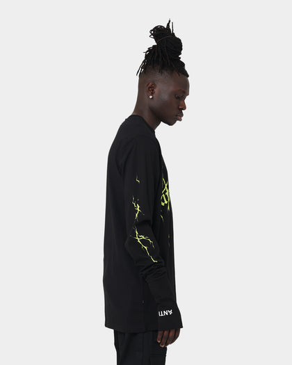 The Anti Order Youthquake Legion Long Sleeve T-Shirt Black/Green