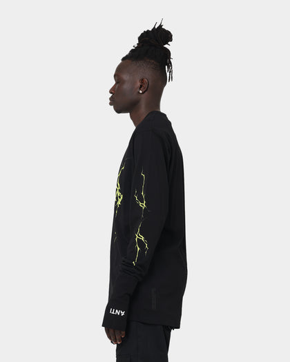 The Anti Order Youthquake Legion Long Sleeve T-Shirt Black/Green