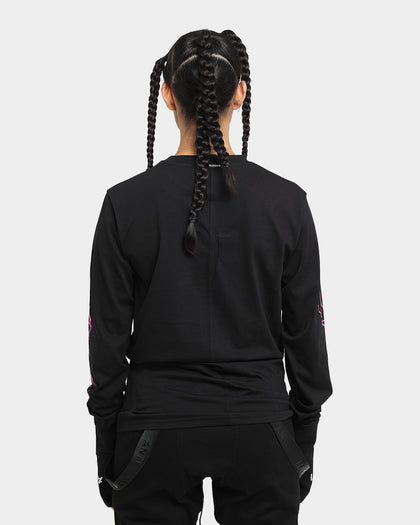 The Anti Order Youthquake Legion Long Sleeve T-Shirt Black/Pink
