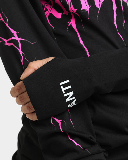 The Anti Order Youthquake Legion Long Sleeve T-Shirt Black/Pink