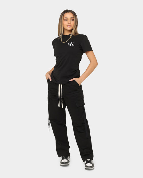 Calvin Klein Women's Institutional T-Shirt Ck Black