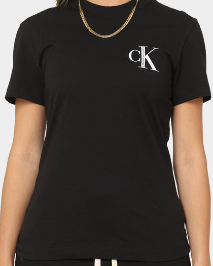 Calvin Klein Women's Institutional T-Shirt Ck Black