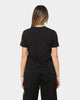 Calvin Klein Women's Shrunken Institutional T-Shirt Ck Black