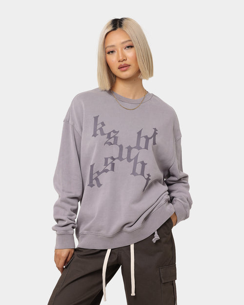 Ksubi Kult Biggie Silt Crewneck Purple