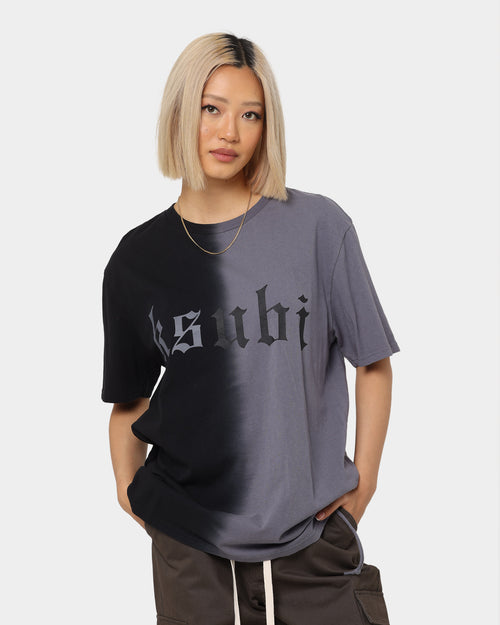 Ksubi Kult Kash 2-Tone T-Shirt Black