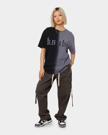 Ksubi Kult Kash 2-Tone T-Shirt Black