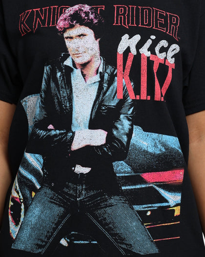 American Thrift X Knight Rider Nice Kitt T-Shirt Black