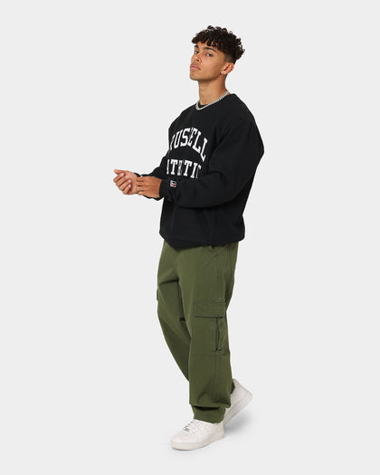 Russell Athletic Appliqué Arch Brand Crewneck Black