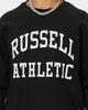 Russell Athletic Appliqué Arch Brand Crewneck Black