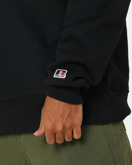 Russell Athletic Appliqué Arch Brand Crewneck Black