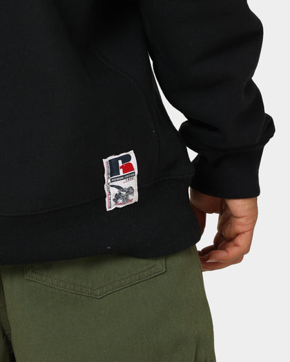 Russell Athletic Appliqué Arch Brand Crewneck Black