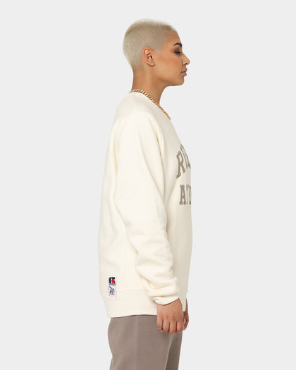 Russell Athletic Applique Arch Brand Crewneck Soy