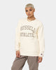 Russell Athletic Applique Arch Brand Crewneck Soy