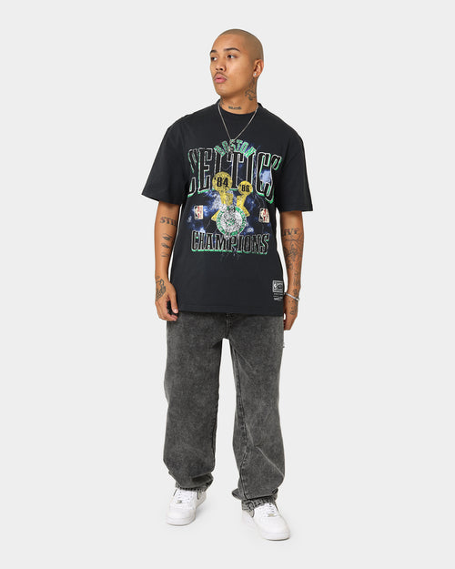 Mitchell & Ness Boston Celtics Conference Champs Vintage T-Shirt Faded Black
