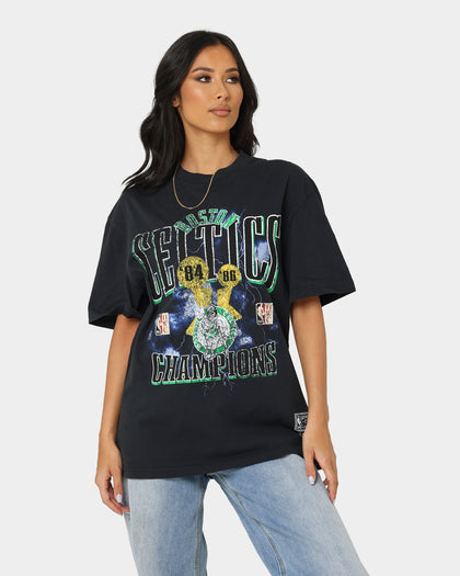 Mitchell & Ness Boston Celtics Conference Champs Vintage T-Shirt Faded Black