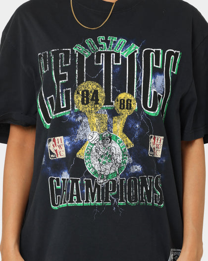 Mitchell & Ness Boston Celtics Conference Champs Vintage T-Shirt Faded Black