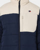 Russell Athletic Splinter Puffer Jacket Navy